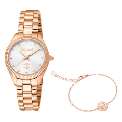 Just Cavalli Glam Chic Pacentro Żółte Złoto Srebro Szary