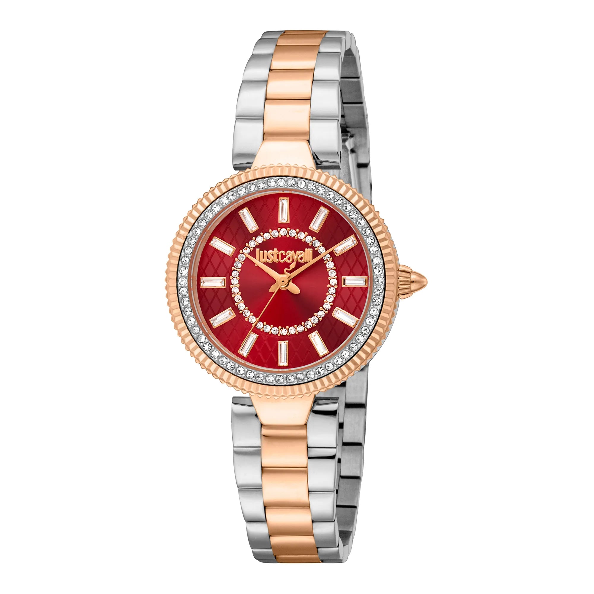 Just Cavalli Just Cavalli Glam Chic Ostentatious Two Tones RG Red