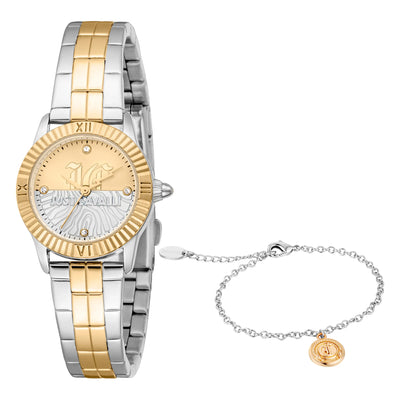 Just Cavalli SET Mini Raffinata Dwukolorowe Żółte Złoto