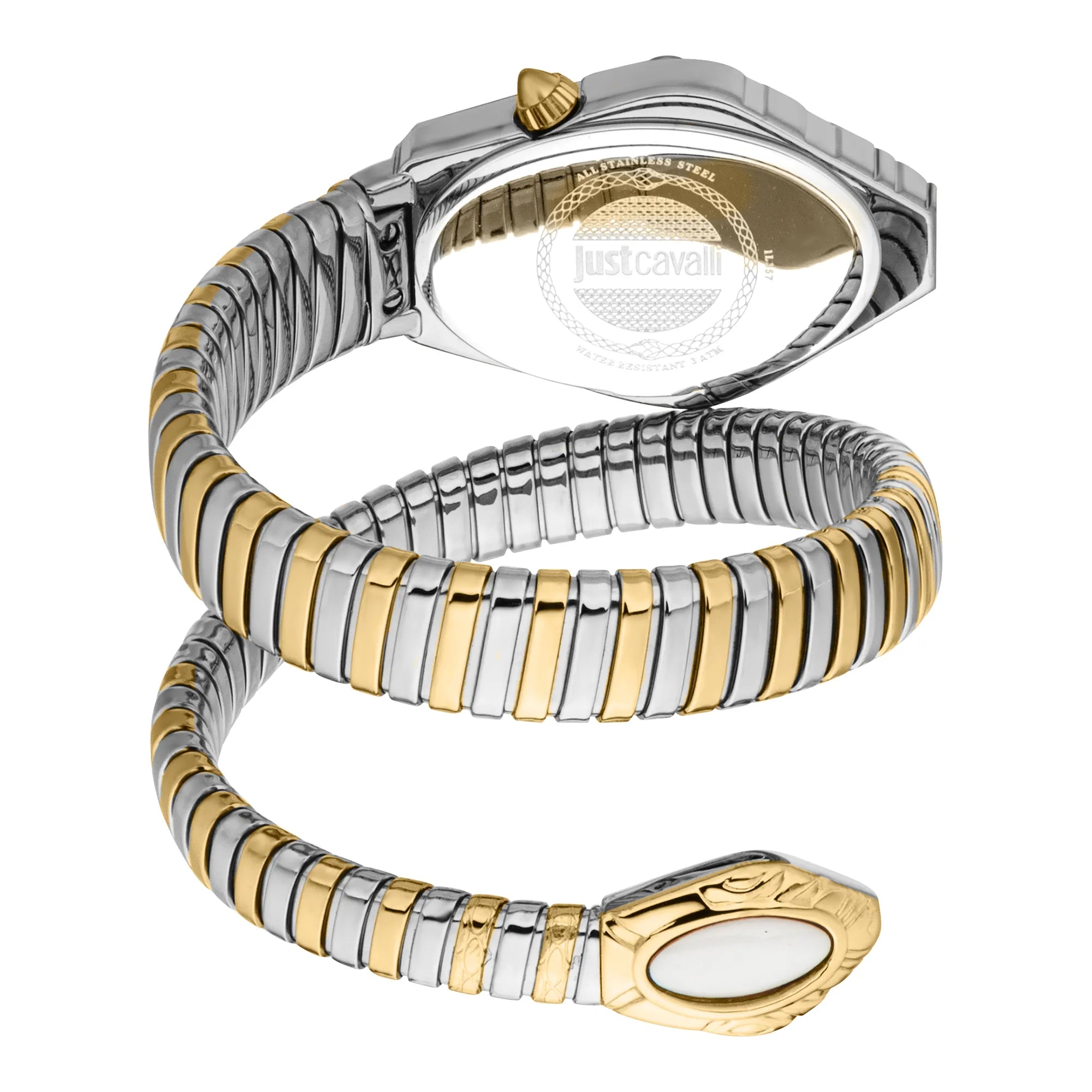 Just Cavalli Just Cavalli Signature Snake Lirica Two Tones YG MOP — immagine 2