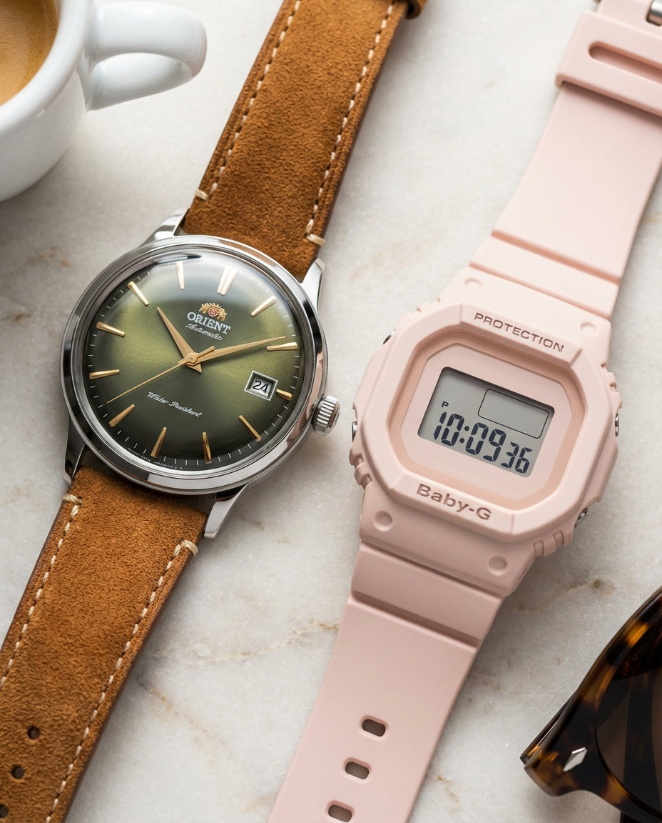 Casual collection watches - Orient Bambino V4 and Casio Baby-G