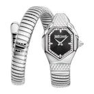 Just Cavalli Just Cavalli Signature Snake Aria Silver Black