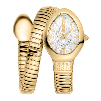 Just Cavalli Signature Snake Eclisse Żółte Złoto Srebro